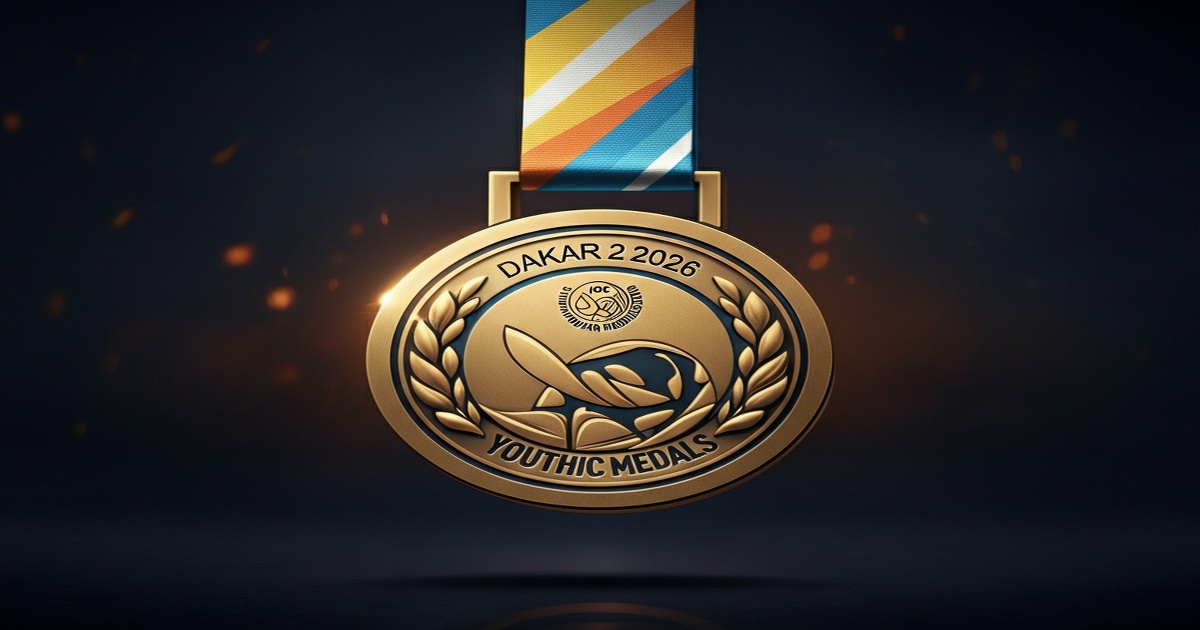 IOC Calls for Designs for Dakar 2026 Youth Olympic Games Medals