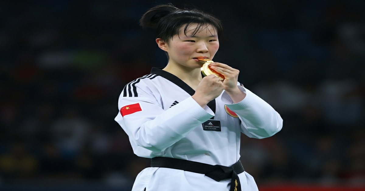 Main image to the post Guo Qing Wins Gold in Taekwondo at World University Games