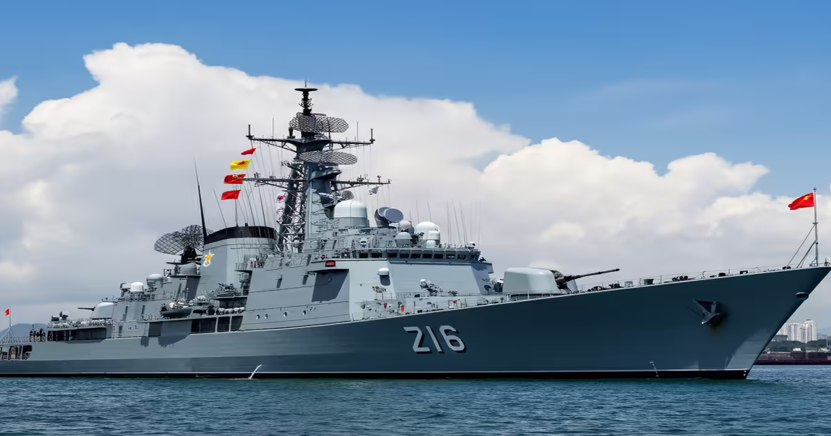 Main image to the post A Display of China's Naval Modernization and Patriotic Celebration