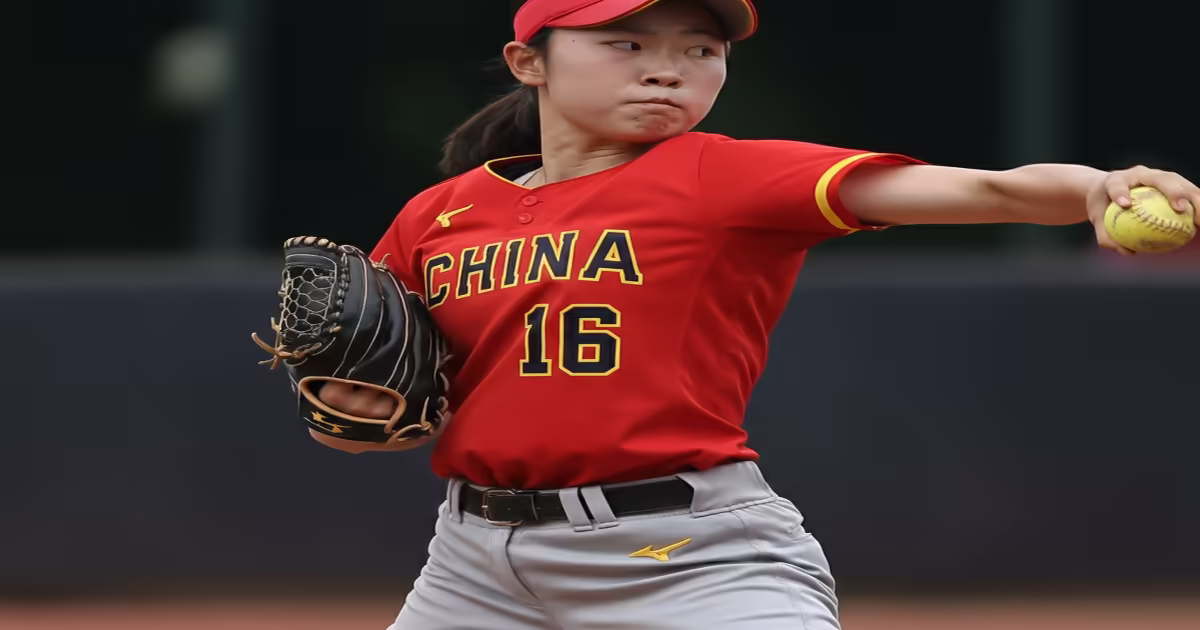 Main image to the post Young Pitcher Chai Yinan Leads China to Victory at Women's Softball Asia Cup