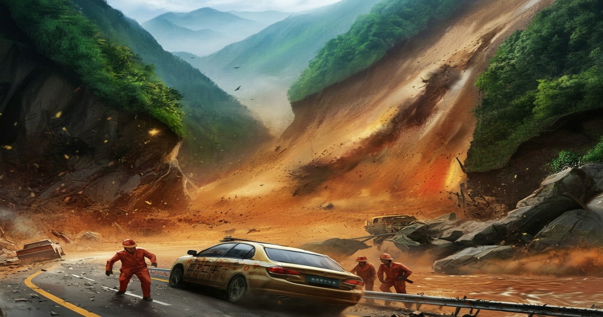 Main image to the post Landslide in Sichuan Province Claims Lives, Disrupts Highway