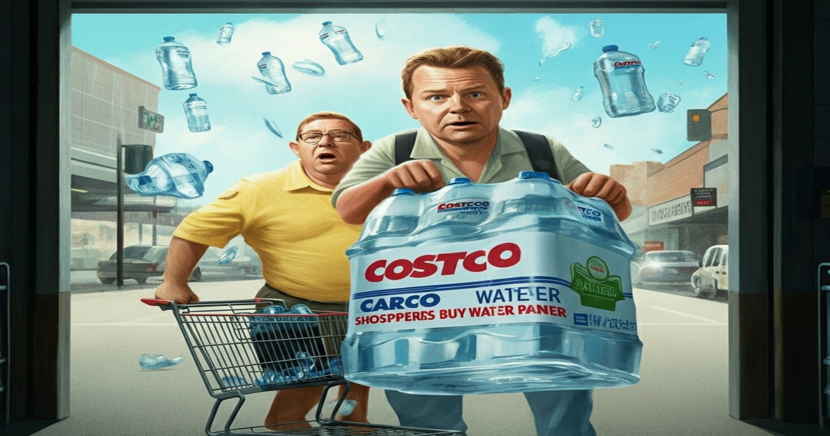 Main image to the post London Costco Shoppers Panic Buy Water Amidst Scorching Heatwave