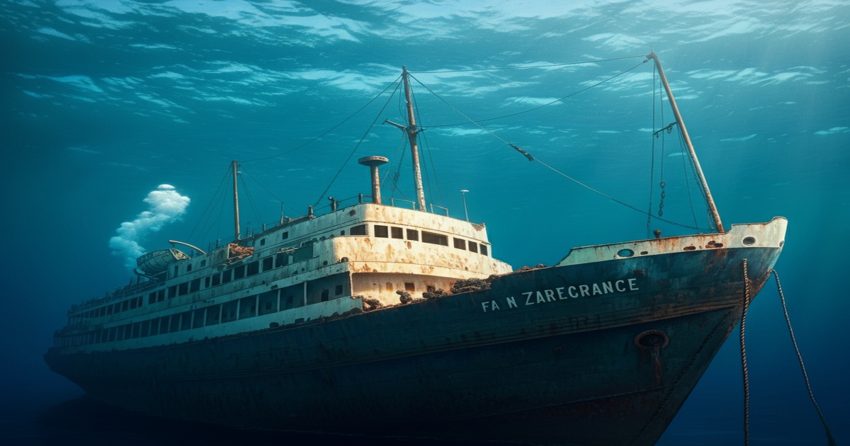 Main image to the post Iconic Shipwreck on Zakynthos Faces Imminent Threat of Disappearance