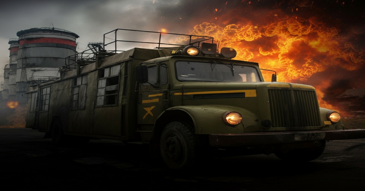 Main image to the post Major Fire Erupts at Oil Depot in Lyudinovo Following Ukrainian Drone Strike