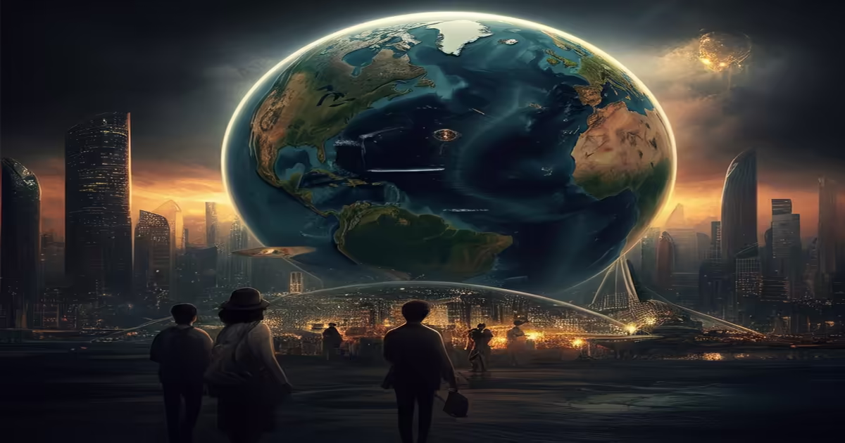 A Model for Sustainable Development and Global Cooperation