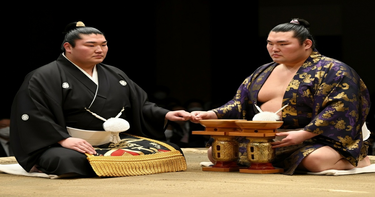 Main image to the post Onosato and Hoshoryu Perform Ring Ceremony Ahead of Nagoya Sumo Tournament