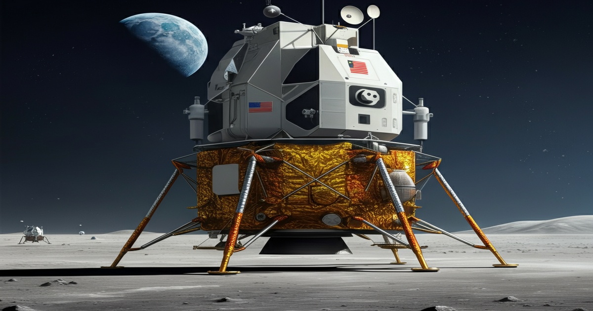 Main image to the post China Tests Lunar Lander in Pursuit of First Manned Moon Landing by 2030