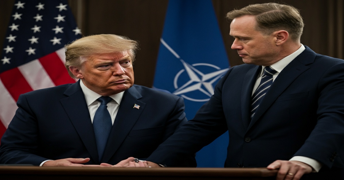 Main image to the post Trump Meets with Dutch Far-Right Leader at NATO Summit