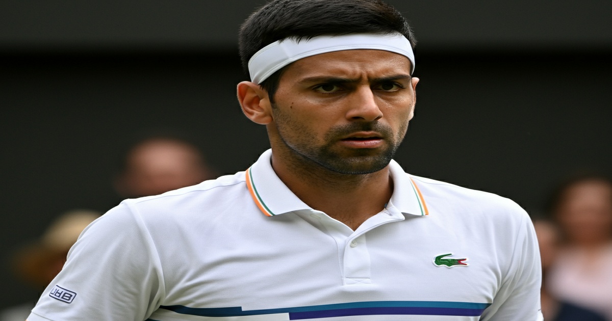 Main image to the post Suryakumar Yadav Supports Novak Djokovic at Wimbledon Semifinals