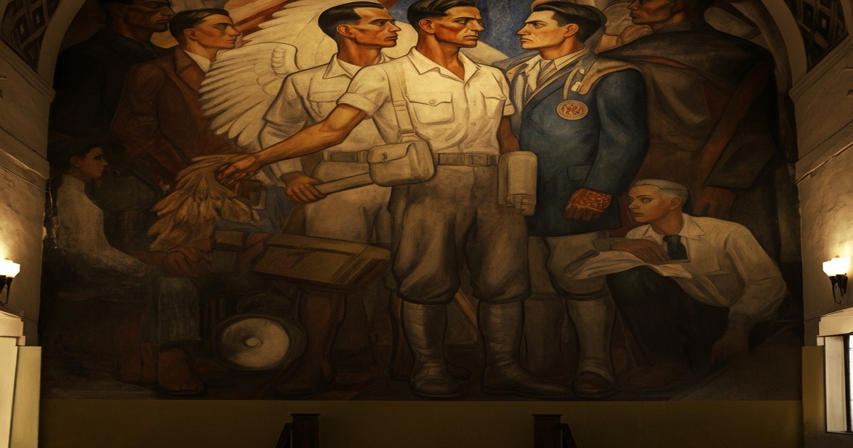 Main image to the post Restored 1930s Mural in Mexico Warns of Fascism's Resurgence