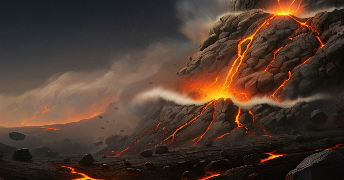 Main image to the post Volcanic Activity and Ancient Magnetic Field Revealed