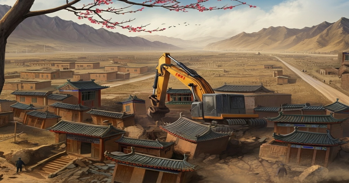 Main image to the post 4.8-Magnitude Earthquake Strikes Yongning County in Yinchuan, China