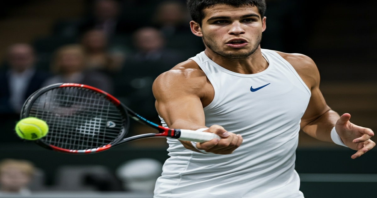 Main image to the post Alcaraz Dominates at Queen's, Eyes Wimbledon Crown