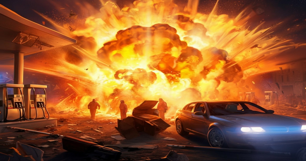 Main image to the post Rome Petrol Station Explosion Injures Dozens, Causes Evacuations