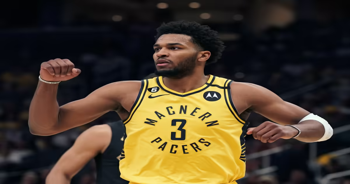 Main image to the post McConnell and Mathurin Ignite Pacers' Victory in Game 3 of Finals