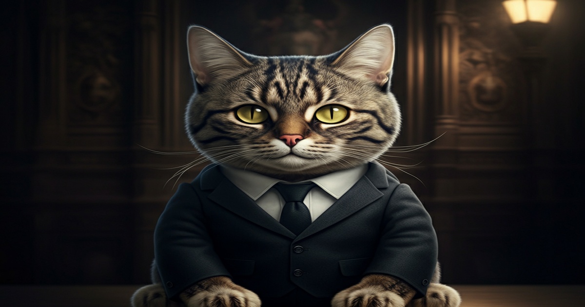 A Plush Toy Celebrates the House of Commons' Beloved Feline