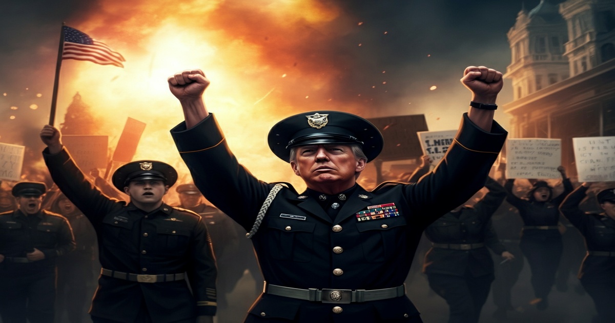 Main image to the post Protests Erupt Across U.S. in Response to Trump's Military Parade