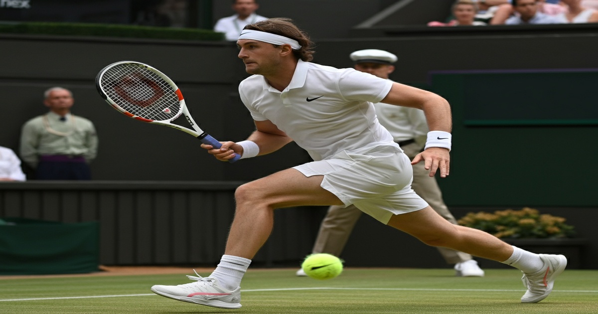 Main image to the post Malfunction in Wimbledon’s Electronic Line-Calling System Causes Replay During Quarterfinal Match