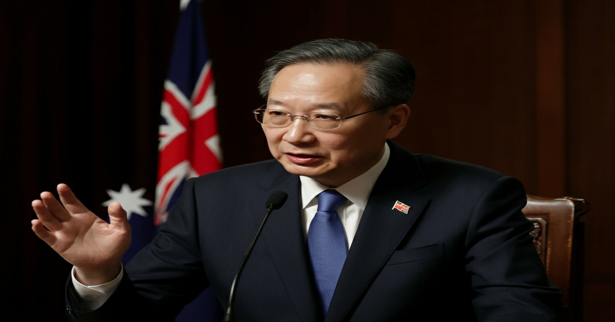 Main image to the post China's Ambassador Rejects "China Threat" Narrative, Advocates for Stronger Australia-China Ties