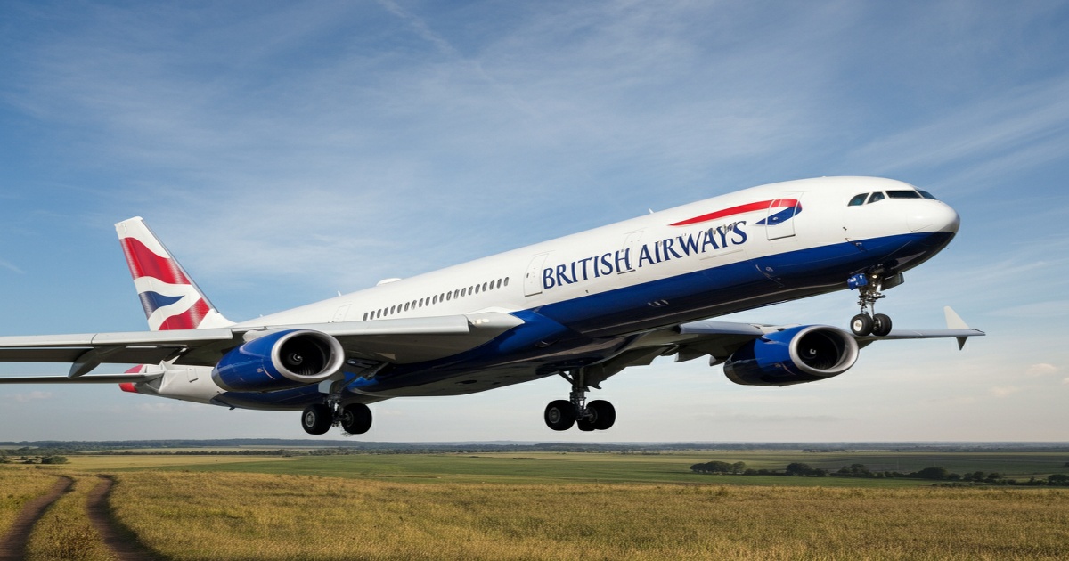 British Airways Flight Declares Emergency Alert, Returns Safely to Gatwick