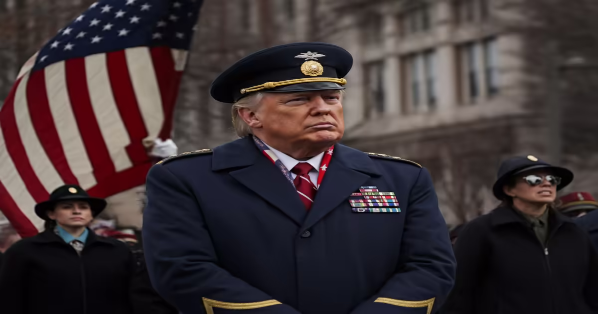 Main image to the post Demonstrations Against Trump Coincide with Military Parade