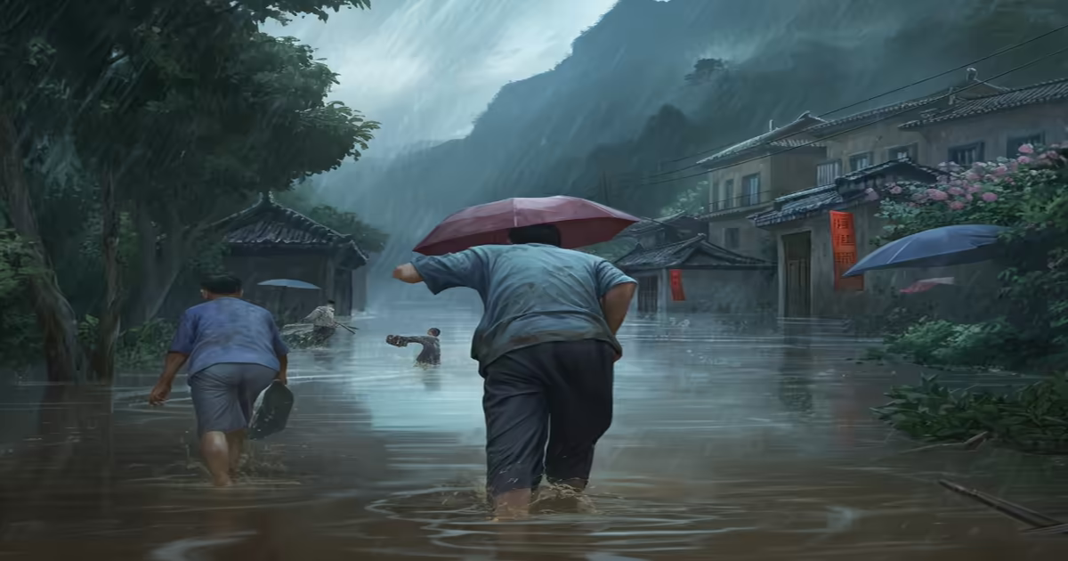 Main image to the post Fuping County Suffers Severe Flooding and Displacement