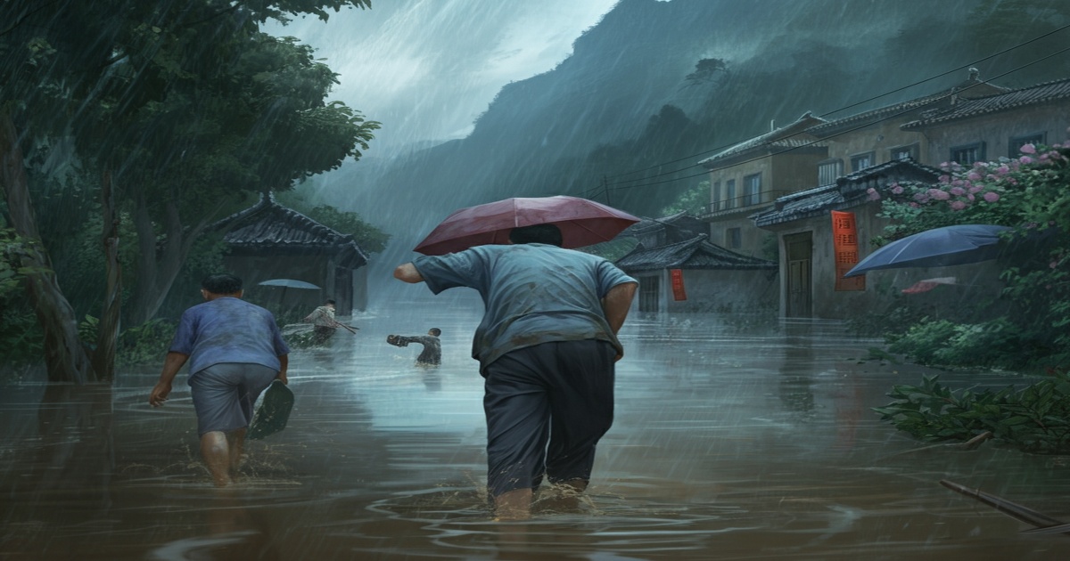 Main image to the post Fuping County Suffers Severe Flooding and Displacement