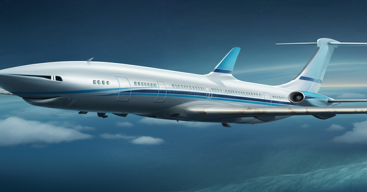 Main image to the post Shark-inspired Riblet Coating Reduces Aircraft Carbon Footprint