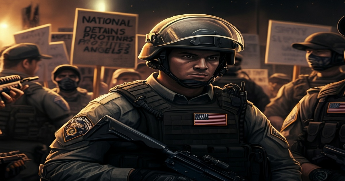 Main image to the post National Guard Detains Protesters in Los Angeles, Assists ICE Operations