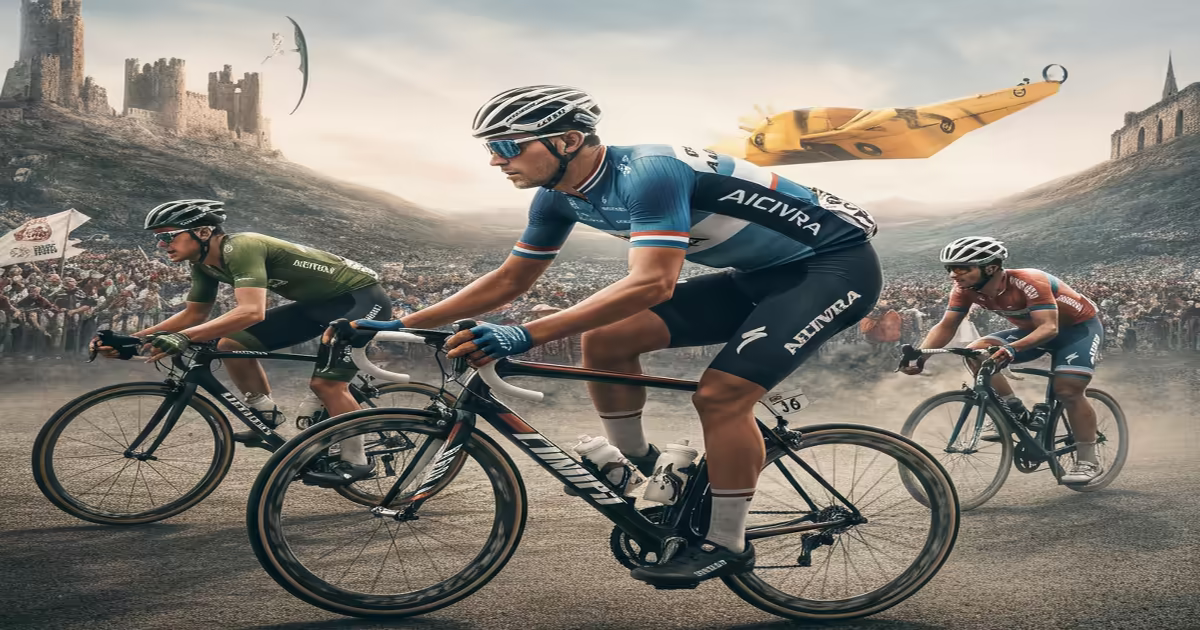 Paret-Peintre Triumphs at Mont Ventoux, Vingegaard Struggles Against Pogacar