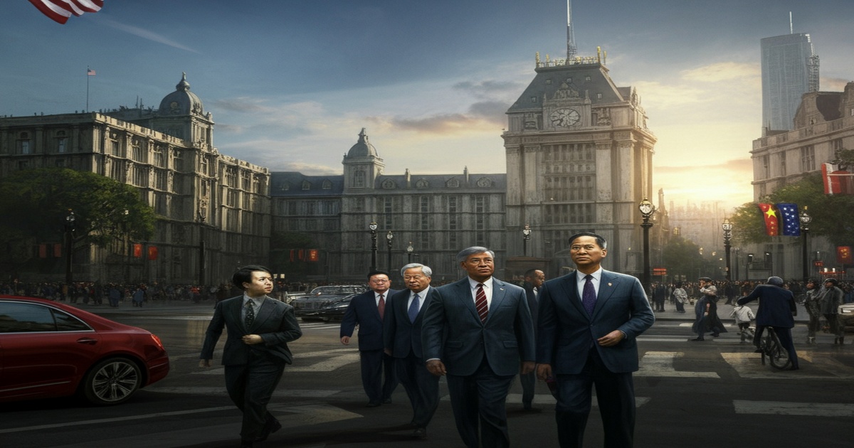 Main image to the post U.S. and China Hold Trade Talks in London Amidst Tensions