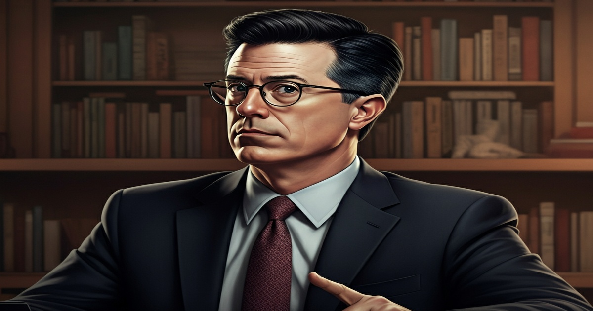 Main image to the post Stephen Colbert Responds to Late Show Cancellation with Defiance and Solidarity from Peers