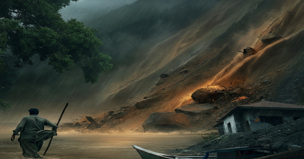 Main image to the post Landslide in Pakistan Claims Lives, Disrupts Travel Amidst Monsoon Floods