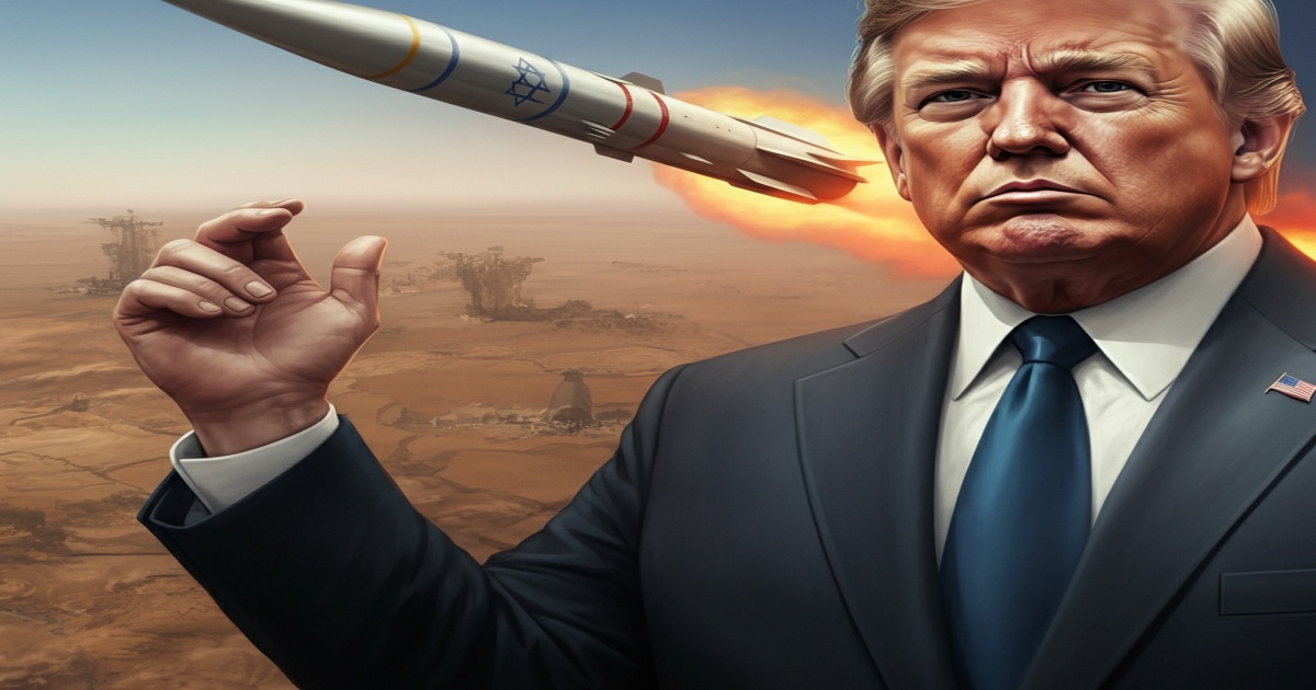 Main image to the post Tensions Rise as Trump Urges Israel to De-escalate Response to Iranian Missile Launch
