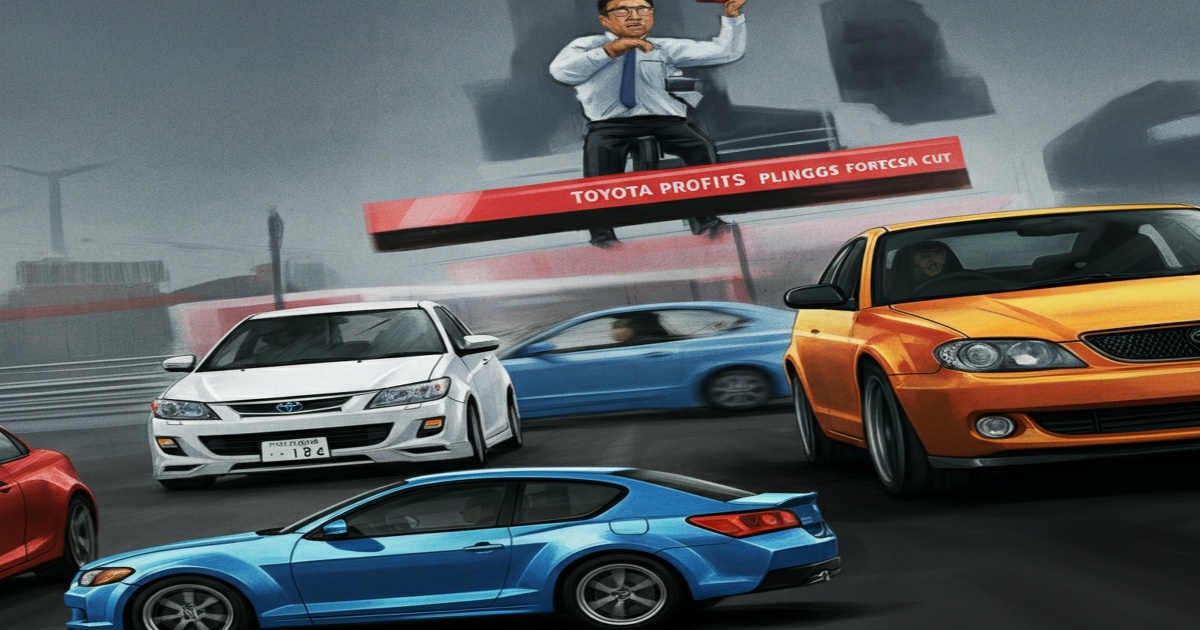 Main image to the post Toyota Profits Plunge Due to Tariffs, Leading to Earnings Forecast Cut