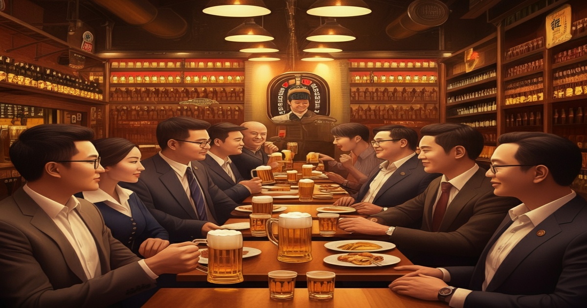Main image to the post Qingdao's "Beer Stock Market" Draws Crowds with Innovative Drinking Experience