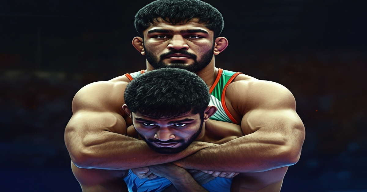 Main image to the post Indian Wrestlers Shine at the Asian Wrestling Championships 2025