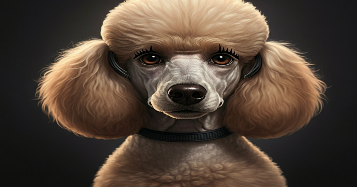 Main image to the post Customer Seeks Refund After Discovering Poodle with Cropped Ears and Eyeliner