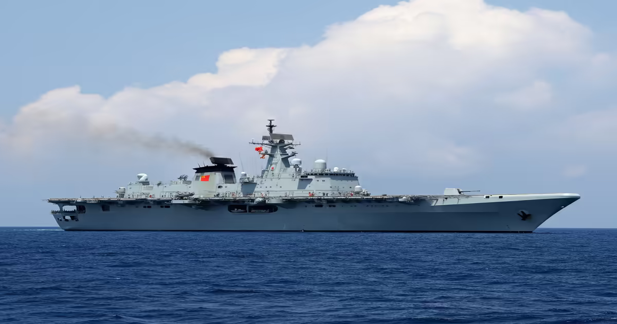 Main image to the post PLA Navy's Hubei Joins South China Sea Drills, Boosting Amphibious Capabilities