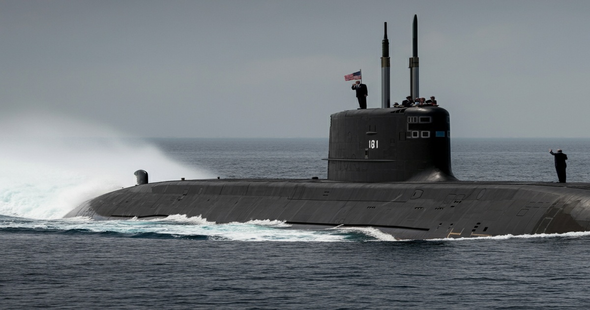 Main image to the post Trump Orders Nuclear Submarine Deployment Amidst Russia Tensions