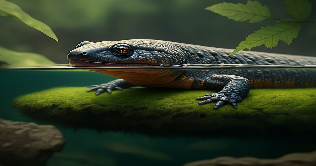 Main image to the post Giant Salamander Inspires Environmental Education in Japan