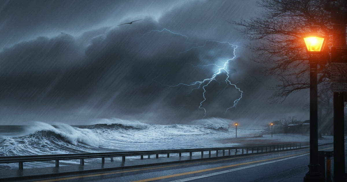 Main image to the post Extreme Gales Prompt Widespread Safety Measures, Disrupting Travel and Daily Life