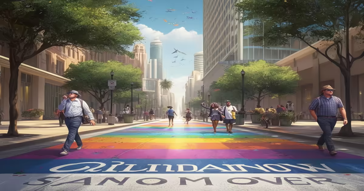 Orlando Rainbow Crosswalk Memorial Painted Over, Sparking Outcry