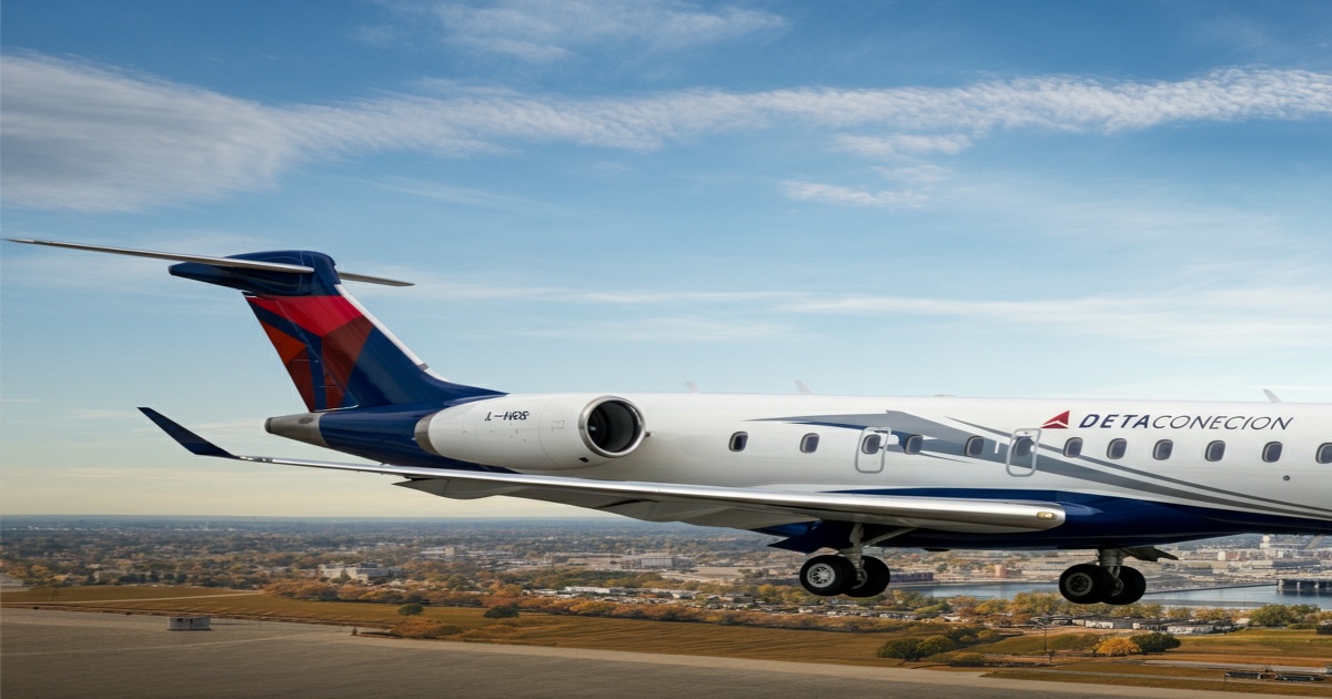 Main image to the post Delta Connection Flight Experiences Wing Strike During Go-Around at LaGuardia Airport