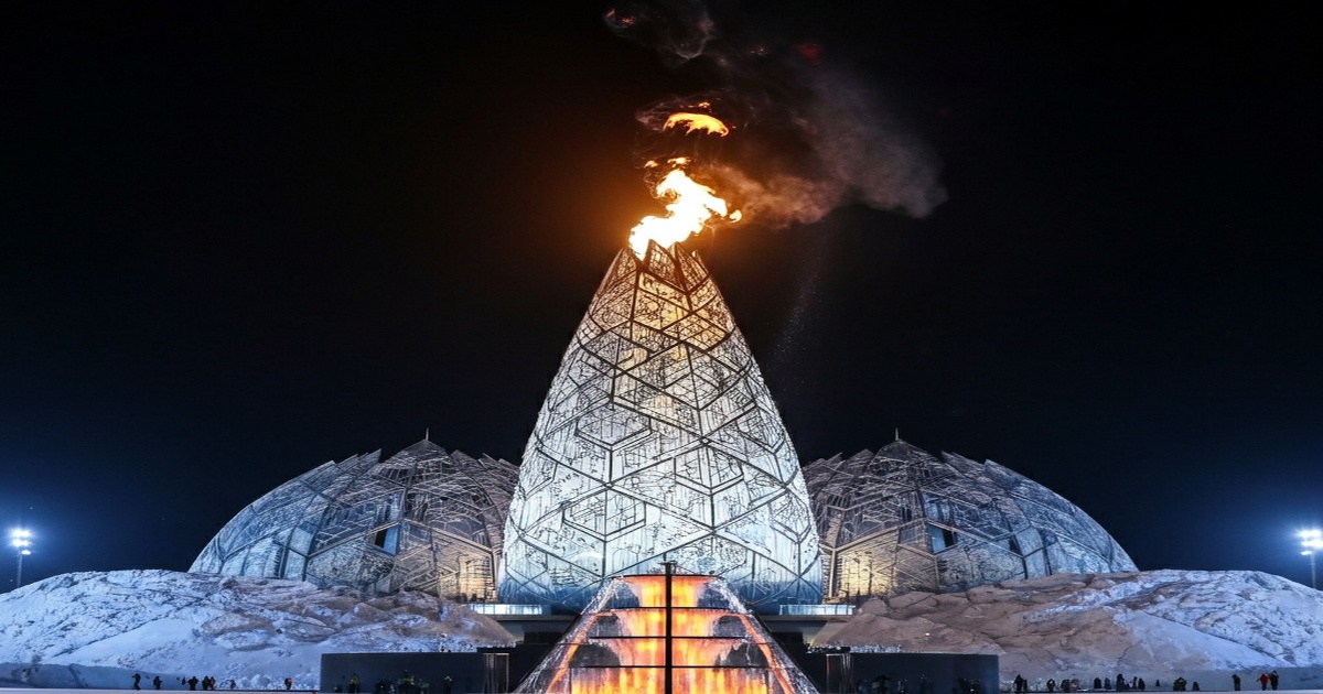Main image to the post Flame Lit for Harbin 2025 Asian Winter Games as Countdown Begins