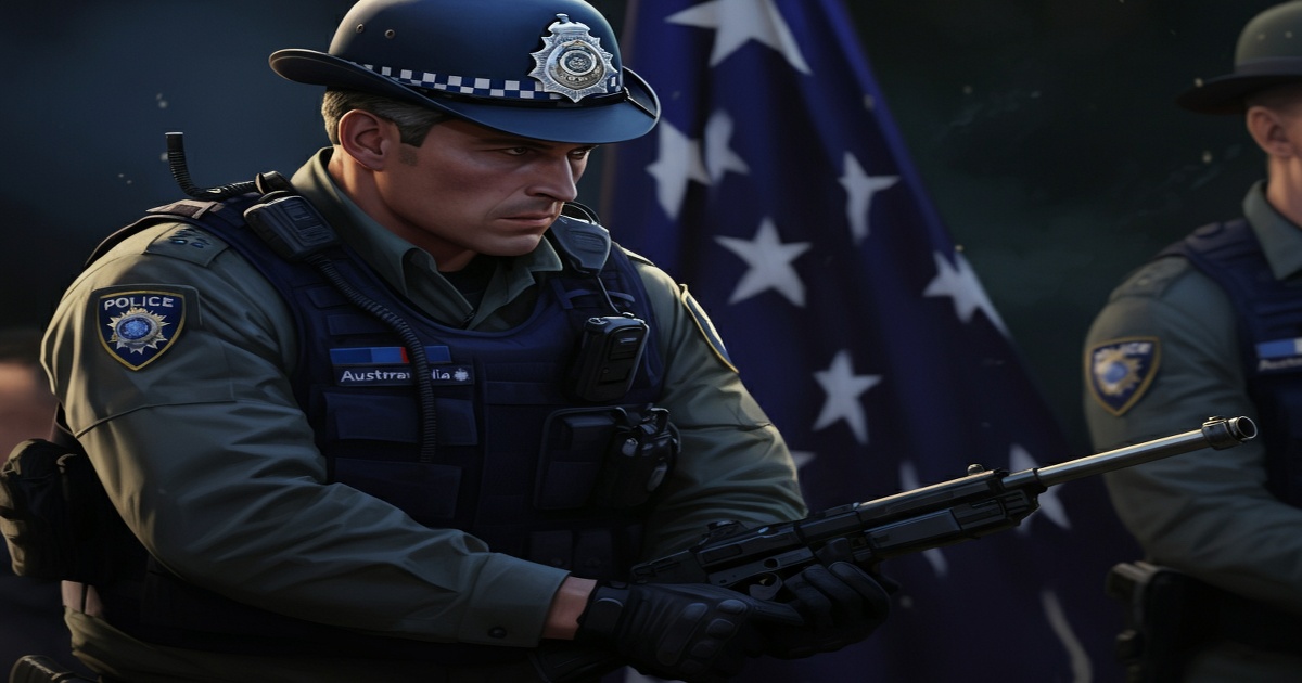 Australian Police Intensify Manhunt for Gunman Who Killed Two Officers