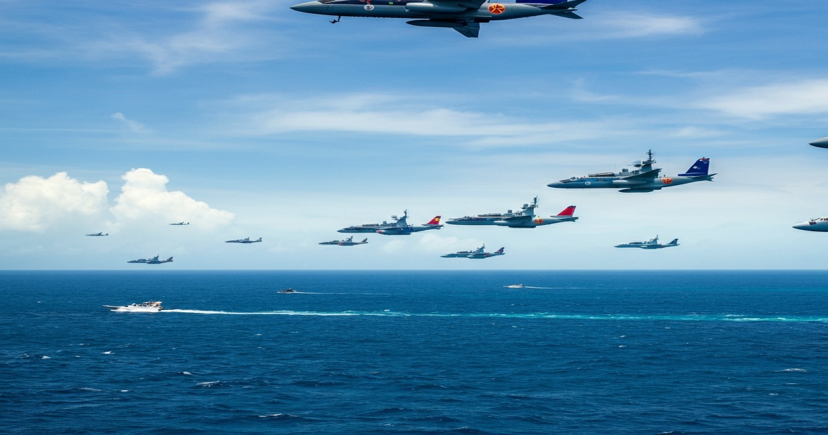 Main image to the post China Defends Actions After Australian Aircraft Encounter in South China Sea
