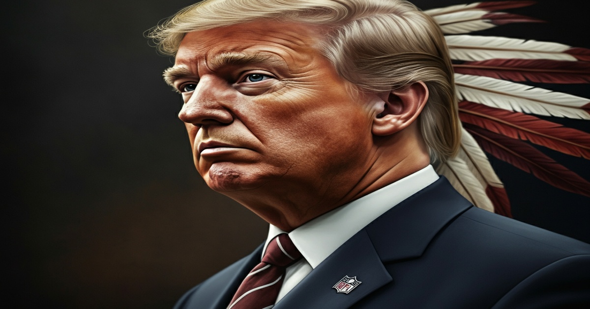 Main image to the post Trump Calls for Washington Commanders to Revert to Redskins Name Amid Ongoing Controversy