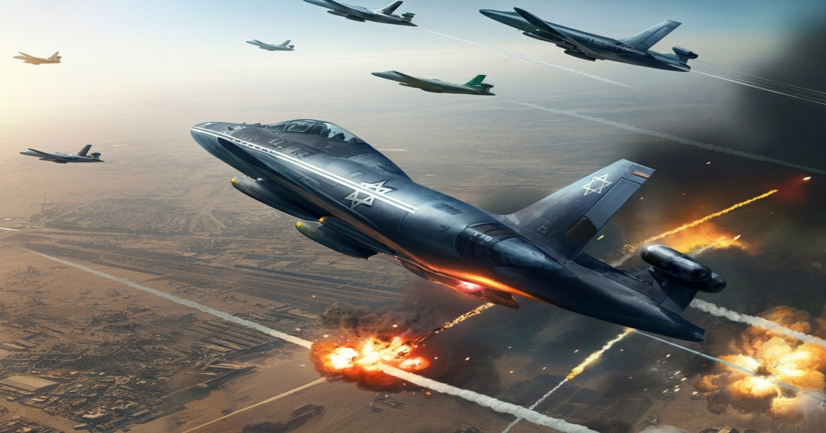Main image to the post Israel Launches Major Airstrikes on Iran Targeting Nuclear and Military Sites