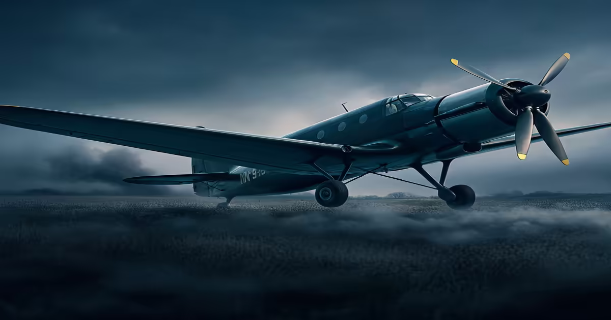 A Wintry Night's Descent and the Tragic End Captured in the Cockpit